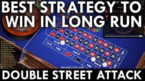 roulette attack strategy|Guide to Roulette Double Street Attack Strategy .